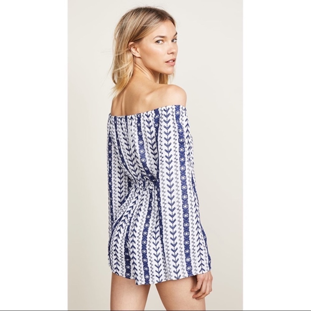 Cupcakes and Cashmere Amani Long Sleeve Romper